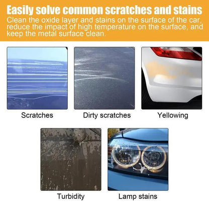 🚗 BUY 2, GET 1 FREE! ✨✨ Universal Car Scratch Remover Wax – Removes Scratches, Restores Shine & Easy Application 💧