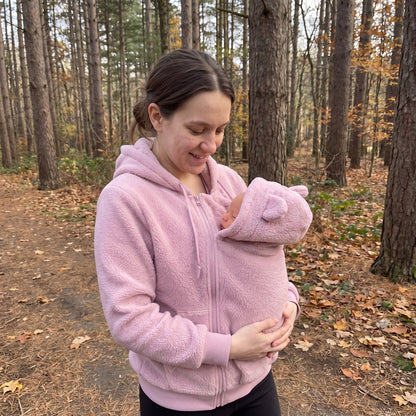 🔥 HOT SALE 💗 Cozy Babywearing Fleece Hoodie