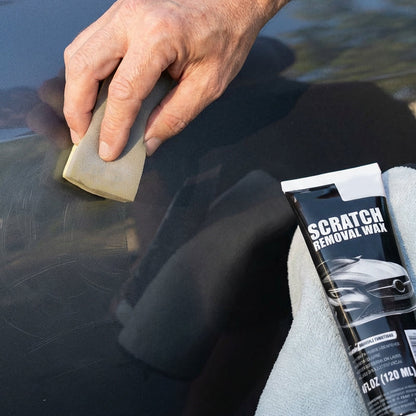 🚗 BUY 2, GET 1 FREE! ✨✨ Universal Car Scratch Remover Wax – Removes Scratches, Restores Shine & Easy Application 💧