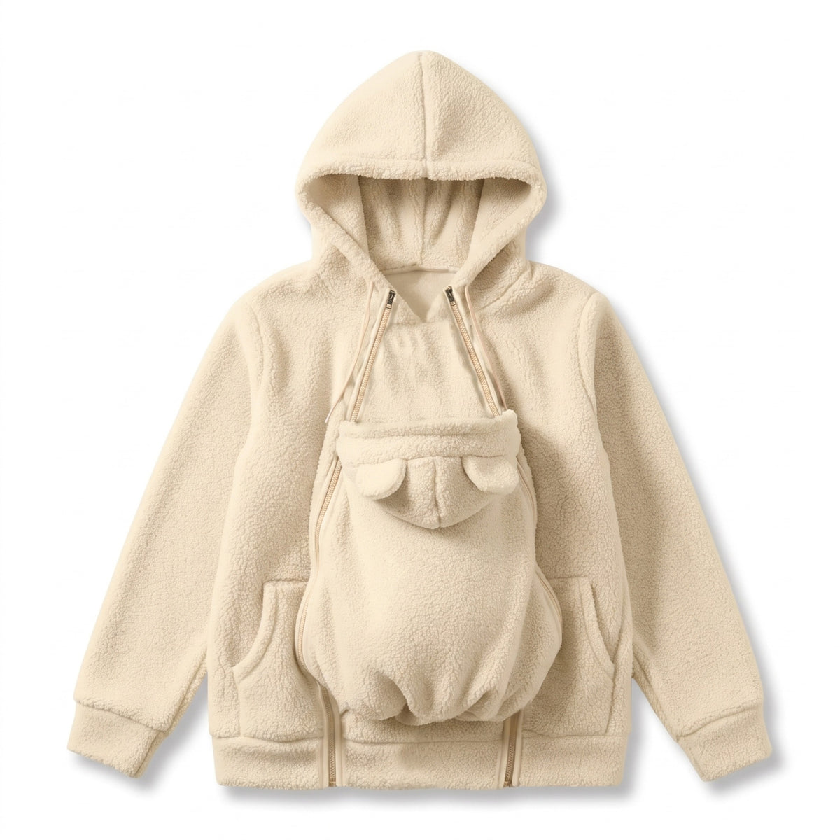 🔥 HOT SALE 💗 Cozy Babywearing Fleece Hoodie