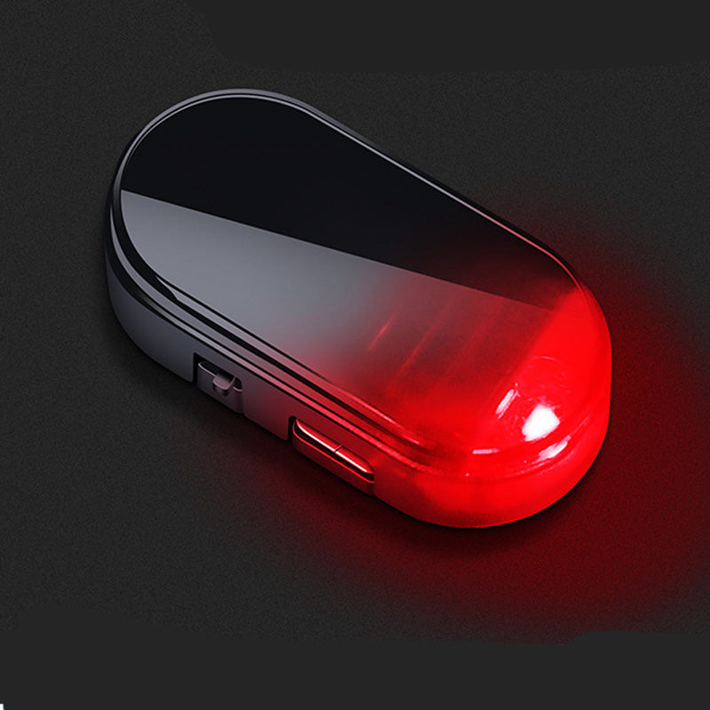 🔥LAST DAY SALE ONLY!! ✨BUY 1 GET 1 FREE!!!🔥Solar Car Anti-Theft Light – solar + USB charged, auto-flashes at night.  🛡️💡
