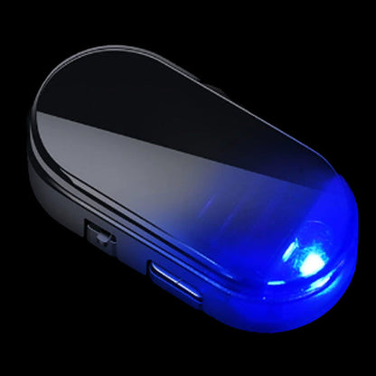 🔥LAST DAY SALE ONLY!! ✨BUY 1 GET 1 FREE!!!🔥Solar Car Anti-Theft Light – solar + USB charged, auto-flashes at night.  🛡️💡
