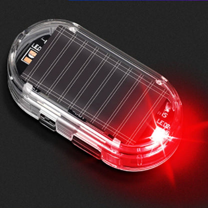 🔥LAST DAY SALE ONLY!! ✨BUY 1 GET 1 FREE!!!🔥Solar Car Anti-Theft Light – solar + USB charged, auto-flashes at night.  🛡️💡