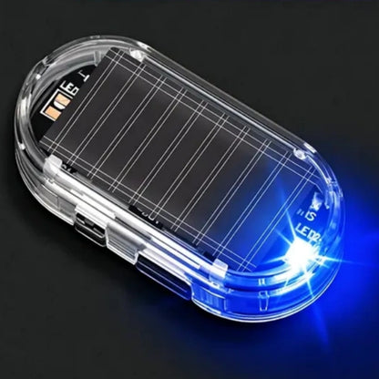 🔥LAST DAY SALE ONLY!! ✨BUY 1 GET 1 FREE!!!🔥Solar Car Anti-Theft Light – solar + USB charged, auto-flashes at night.  🛡️💡