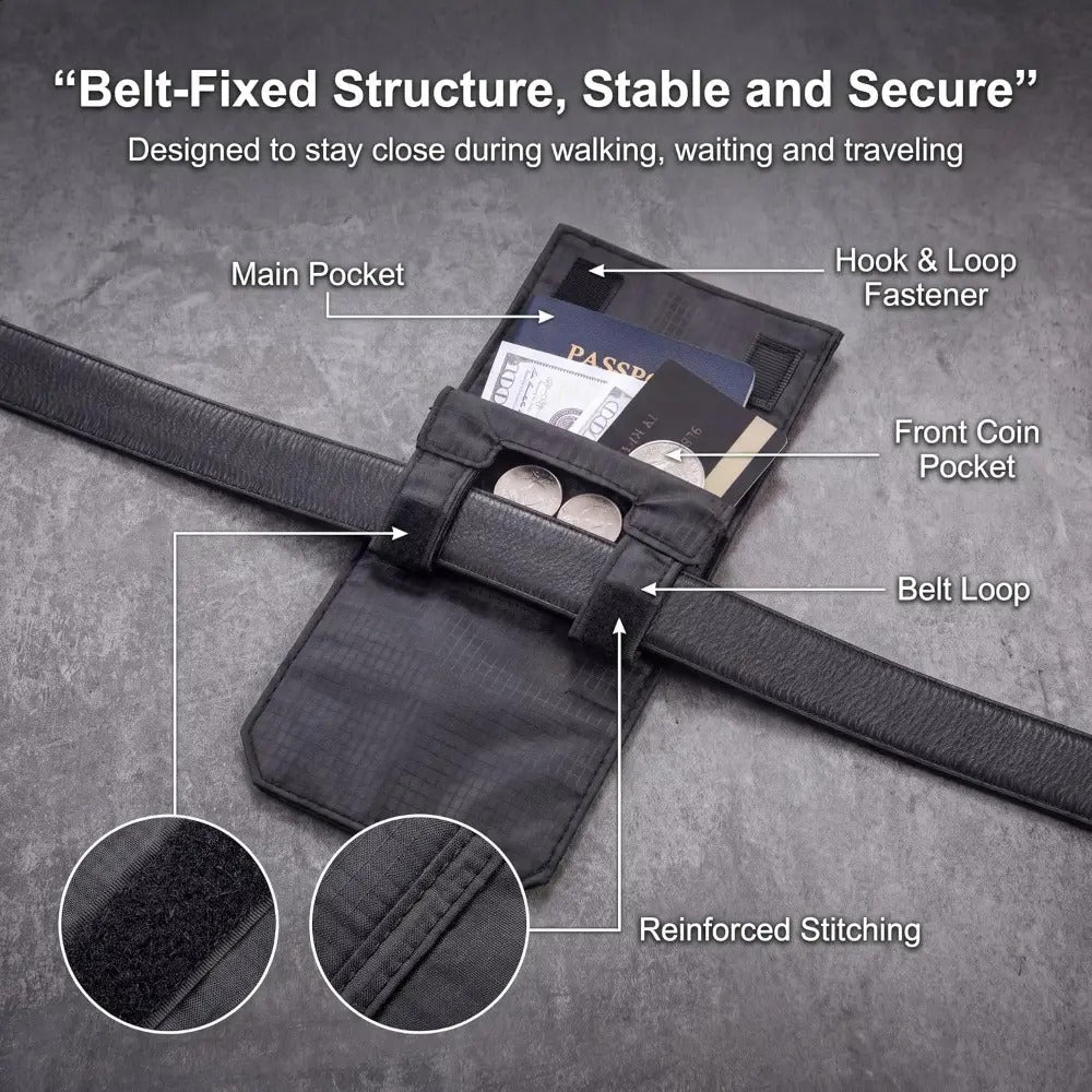 🔥LAST DAY SALE 49% OFF✨Concealed anti-theft travel waist bag