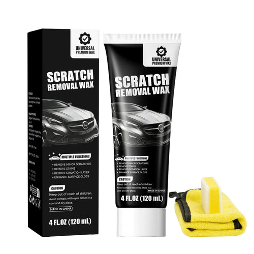 🚗 BUY 2, GET 1 FREE! ✨✨ Universal Car Scratch Remover Wax – Removes Scratches, Restores Shine & Easy Application 💧