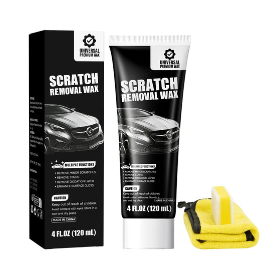 🚗 BUY 2, GET 1 FREE! ✨✨ Universal Car Scratch Remover Wax – Removes Scratches, Restores Shine & Easy Application 💧