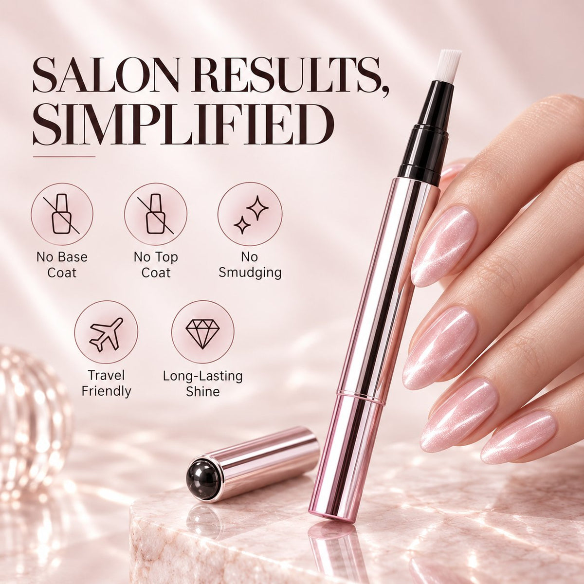 🔥LAST DAY SALE ONLY!! ✨BUY 2 GET 1 FREE!!!🔥 One-Step Gel Nail Pen – Salon-Quality Nails In Minutes💅