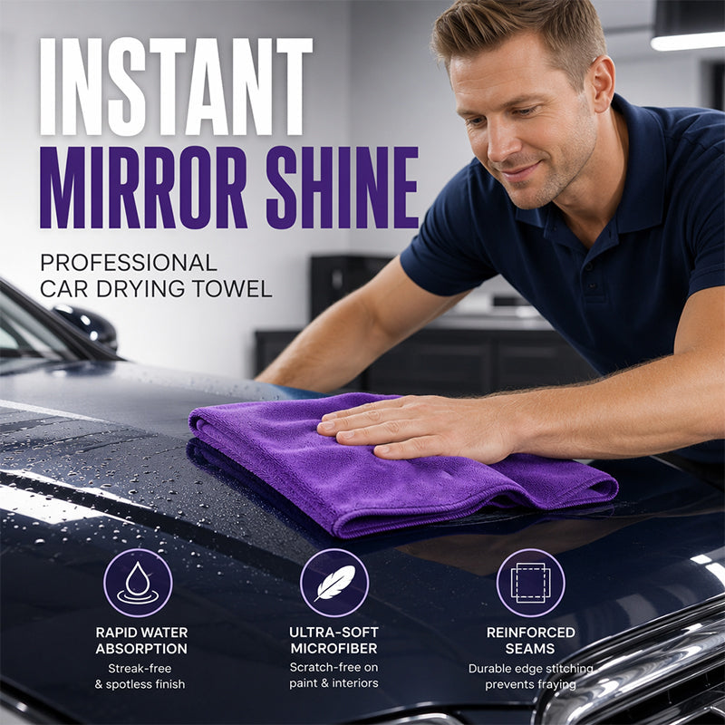 🚗💧Lint-Free Highly Absorbent Cleaning Cloth