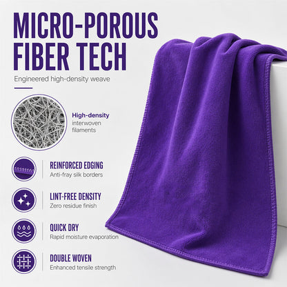 🚗💧Lint-Free Highly Absorbent Cleaning Cloth