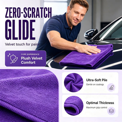 🚗💧Lint-Free Highly Absorbent Cleaning Cloth