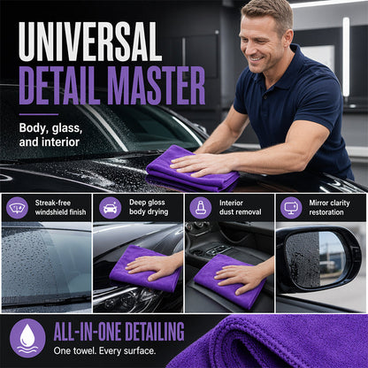 🚗💧Lint-Free Highly Absorbent Cleaning Cloth
